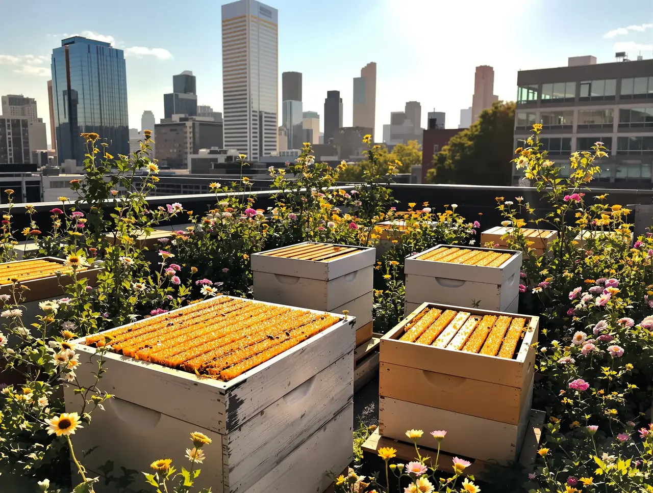 生态蜂巢计划：城市屋顶的甜蜜森林