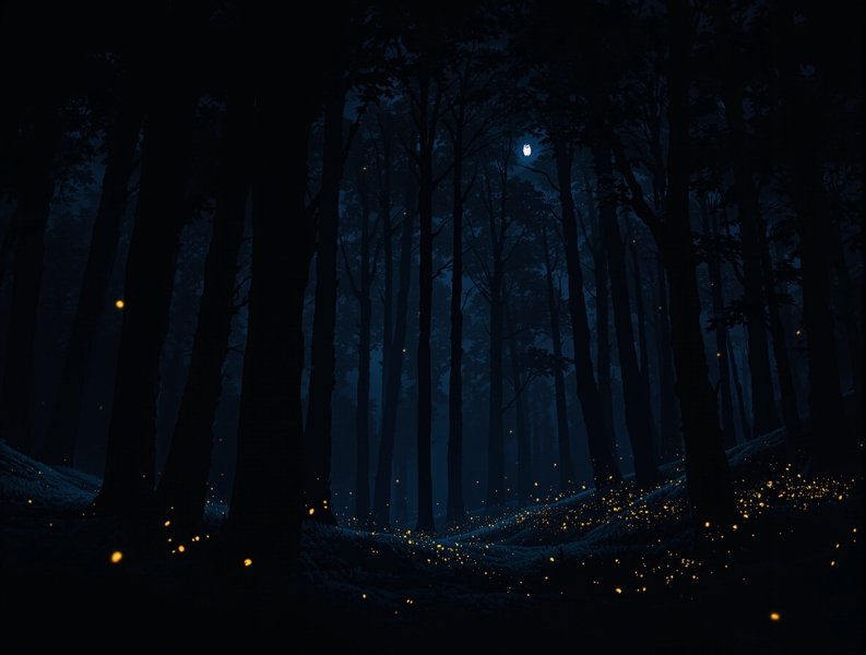 林中之夜：暗夜保护区的神秘生灵
